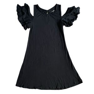 Francesca's Collections Black Mini Dress